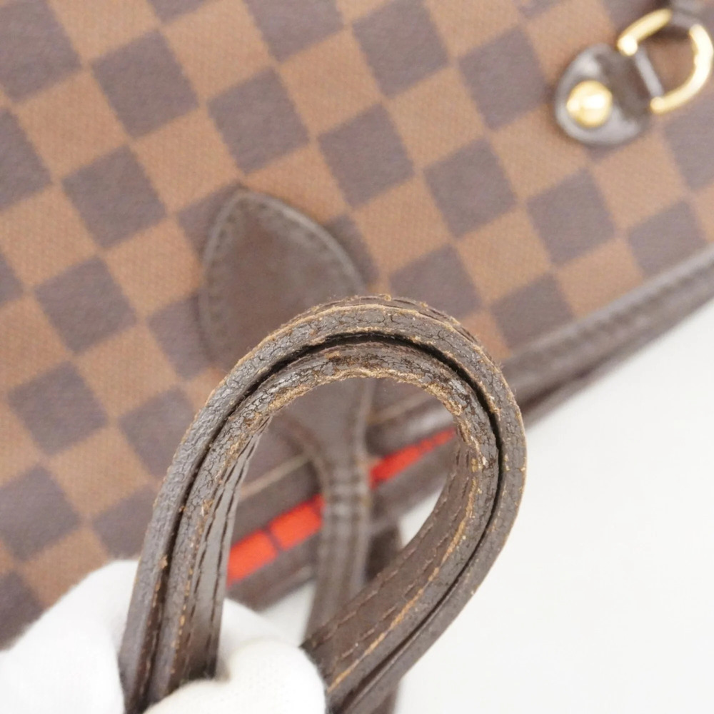 LOUIS VUITTON Authentic Brown Damier Neverfull MM Tote Bag - Picture 13 of 16